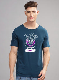 ADRO Men Typography Printed T-shirt