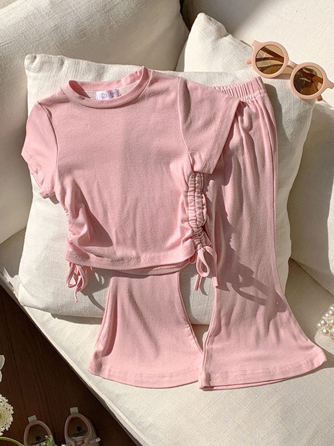 YK Girls Top With Trousers