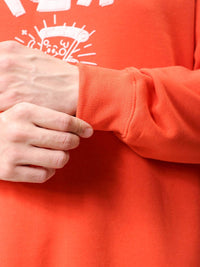 The Indian Garage Co Men Typography Printed Sweatshirt