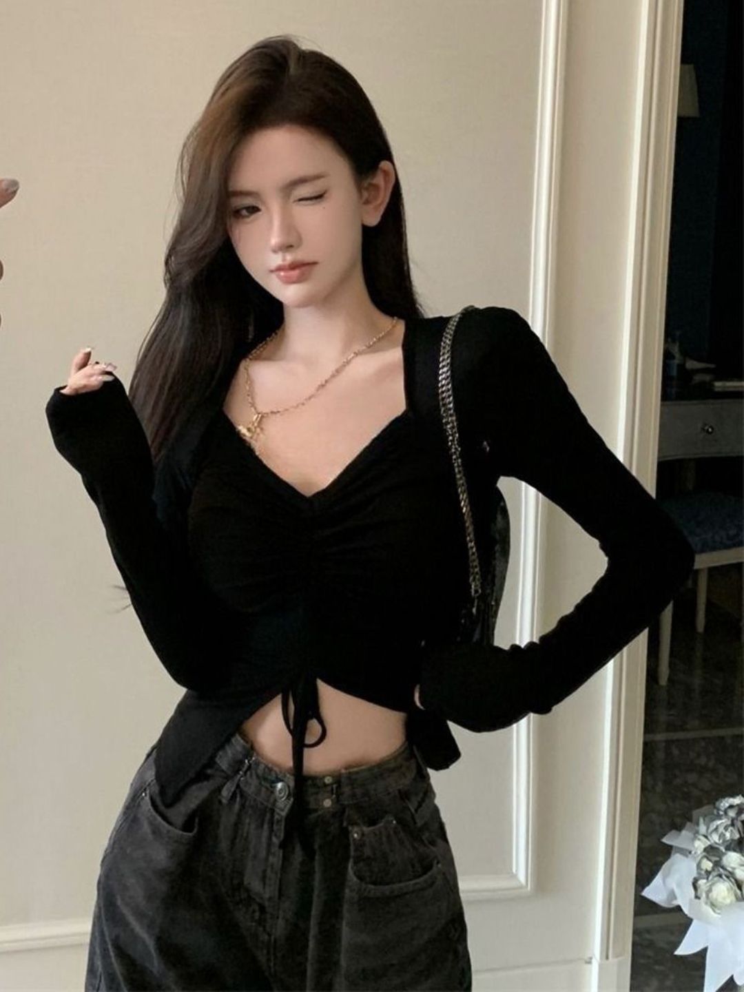 DressBerry Women V-Neck Top