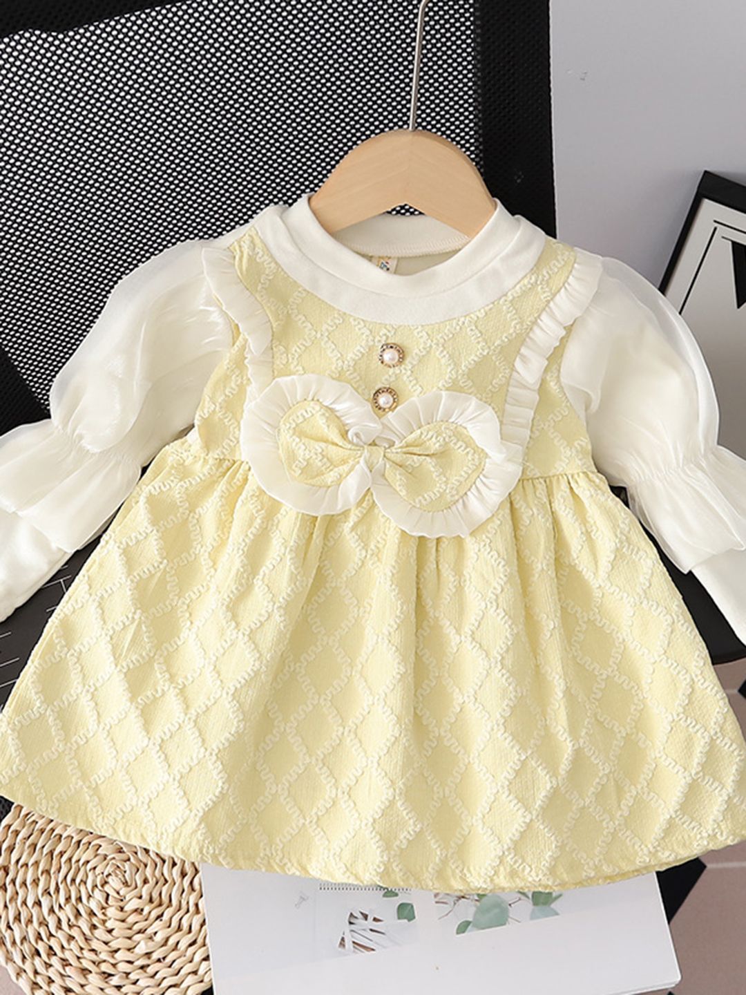 YK Girls Peplum Dress