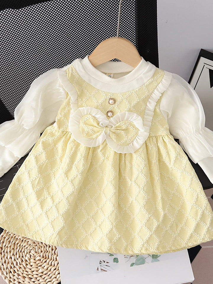 YK Girls Peplum Dress