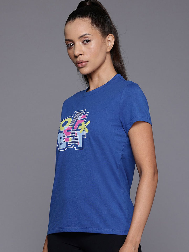 HRX by Hrithik Roshan Women Typography Printed T-shirt