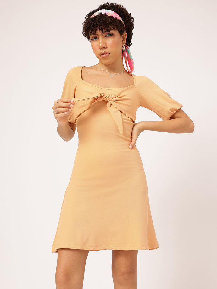 DressBerry Fairy Tale Gothic Tie-Up Mini Dress