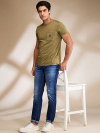 Being Human Men Slim Fit Low Distress Mid Rise Jeans