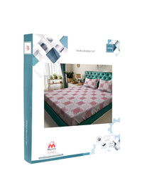 Myntra Elegant Homes Ethnic Motifs Printed 400 TC King Bedsheet with 2 Pillow Covers