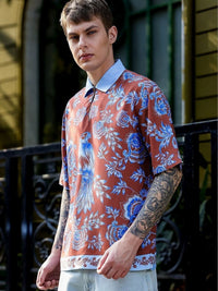 Eszett Men Floral Printed Casual Shirt