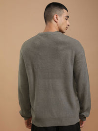 HIGHLANDER Men Pullover with Embellished Detail