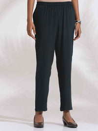 trueBrowns Floral Printed Straight Kurta with Trousers