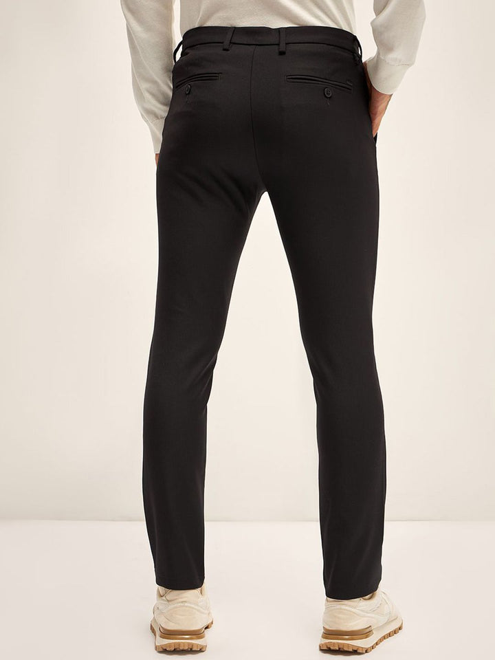 THE BEAR HOUSE Men Slim Fit Trousers