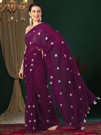 KALINI Embellished Embroidered Saree