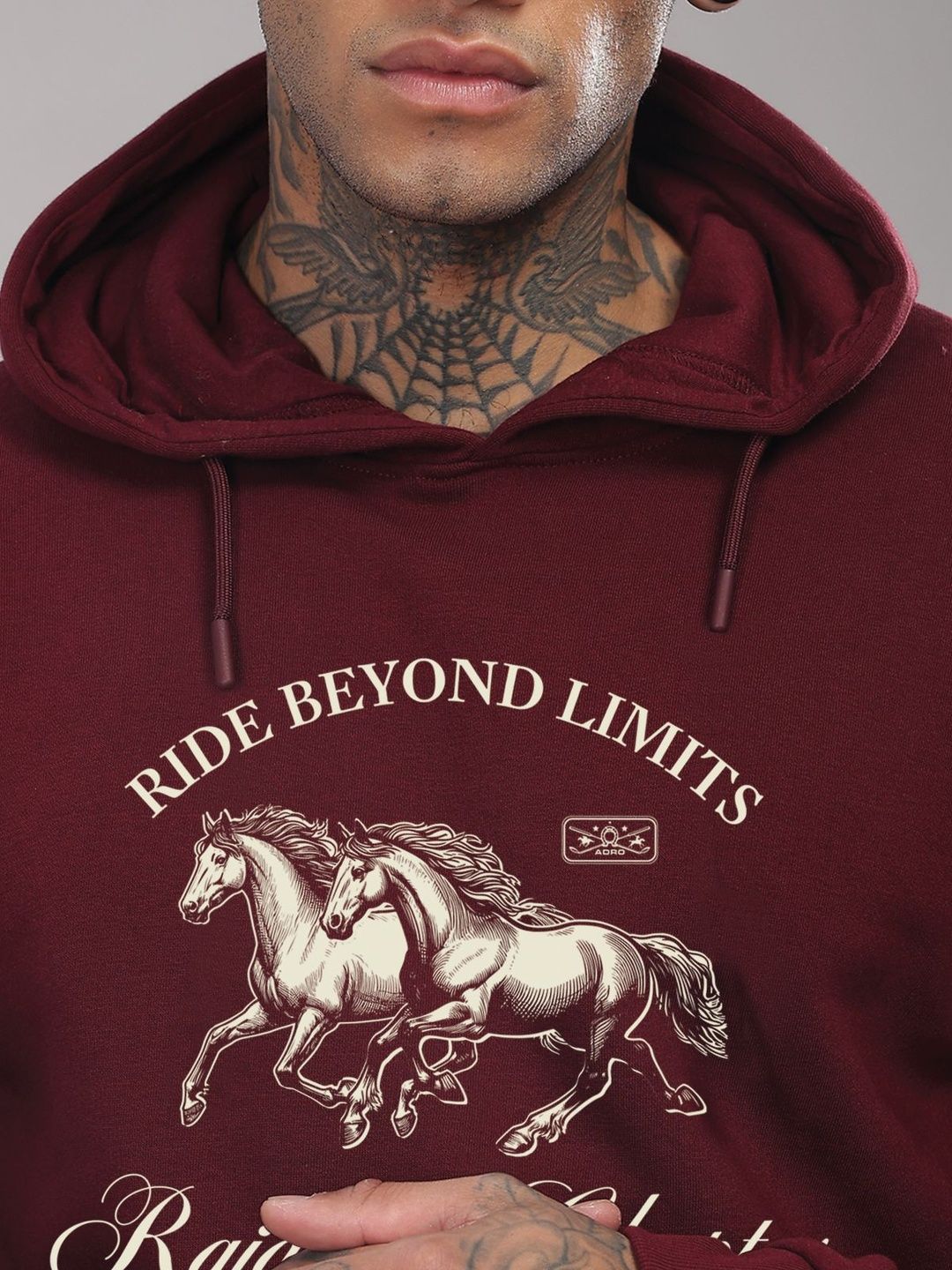 ADRO Printed Knitted Pullover
