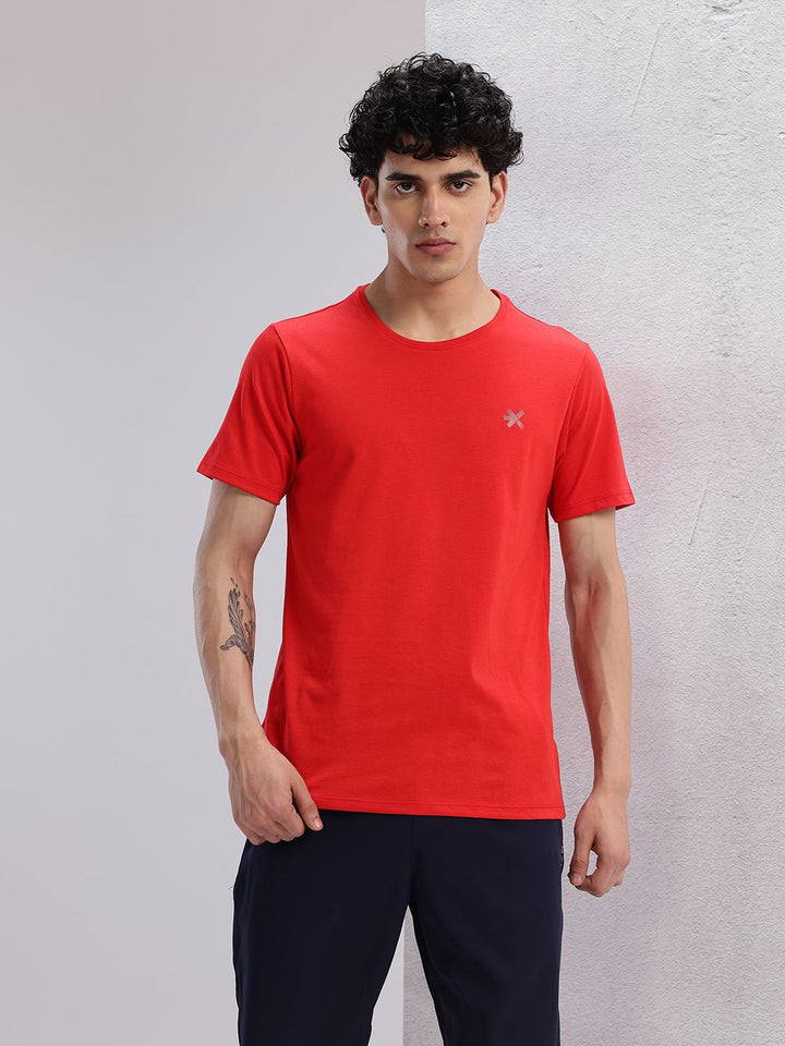 HRX by Hrithik Roshan Printed Rapid-Dry Training T-shirt
