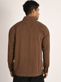 Bene Kleed Men Solid Oversized Pure Cotton Tailored Jacket