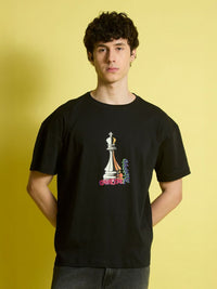 Bene Kleed Men Printed Extended Sleeves Pockets T-shirt