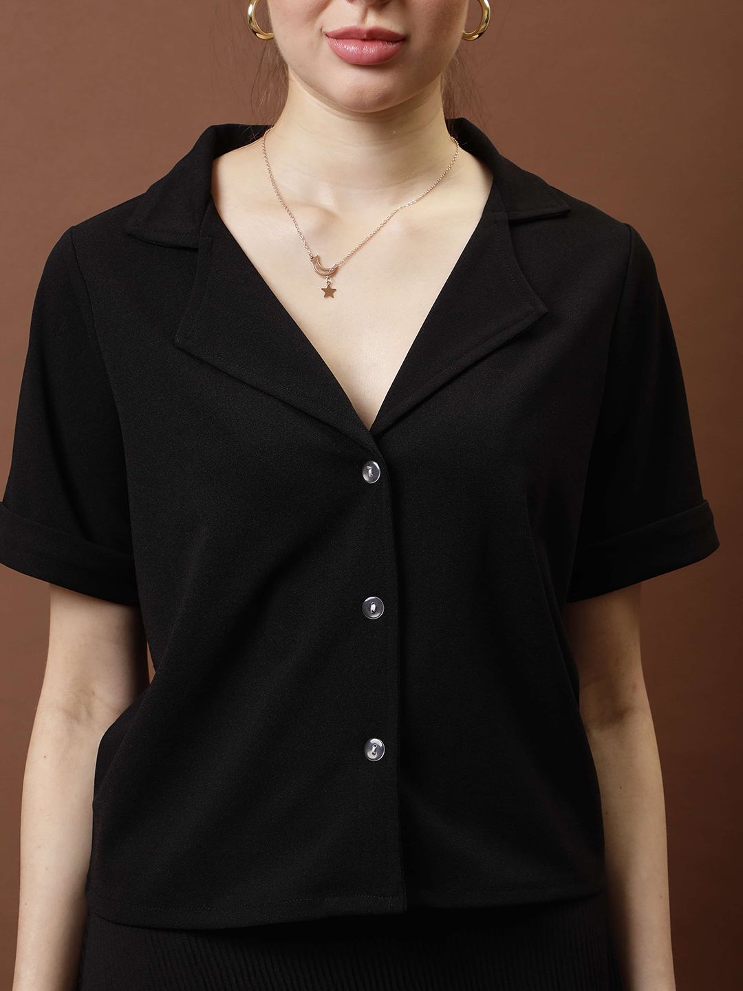 Athena Scuba Shirt Style Top