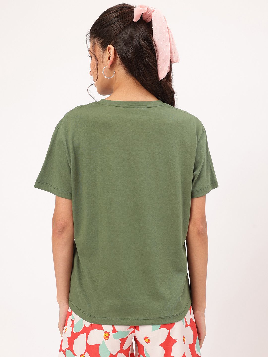 DressBerry Nirvana Nostalgia Printed Relaxed Fit T-shirt