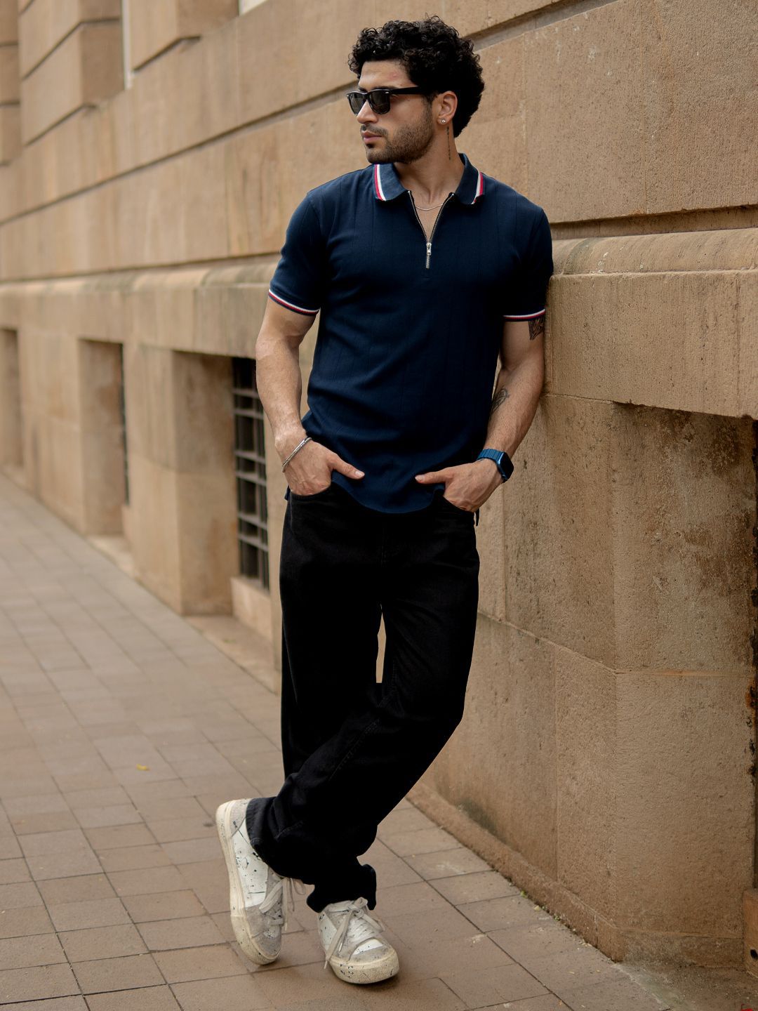 Powerlook Polo Collar Pure Cotton T-shirt