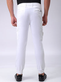 The Indian Garage Co Men Mid-Rise Regular Fit Cargos Trousers