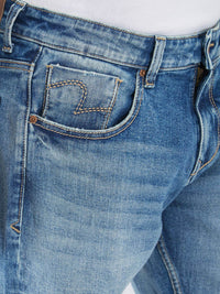 SPYKAR Men Skinny Fit Low-Rise Light Fade Stretchable Jeans