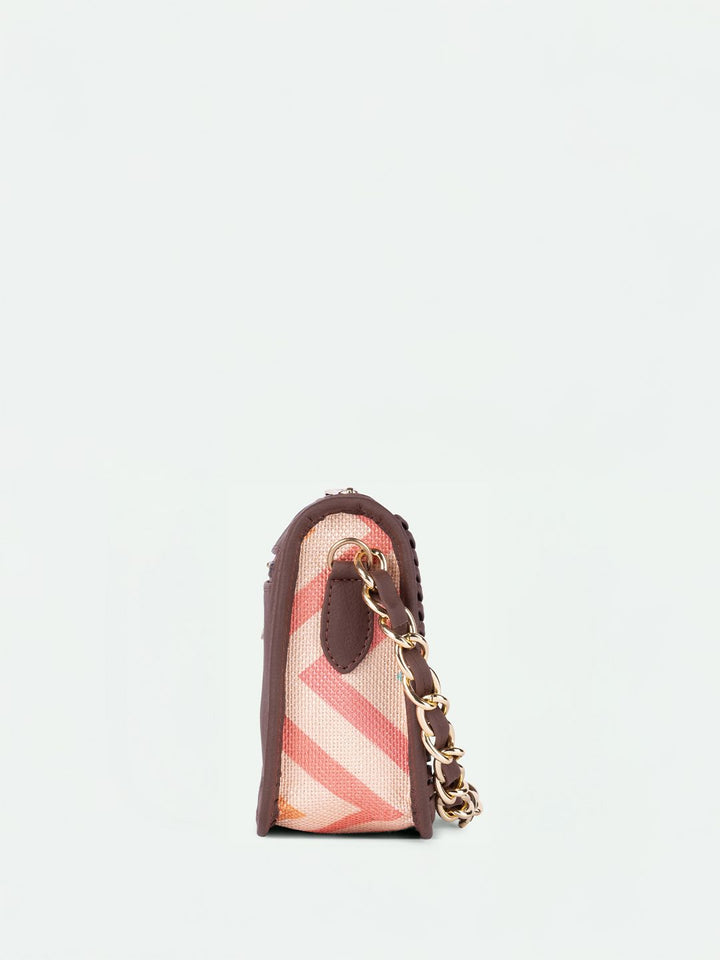 ZOUK Women Textured Sling Bag