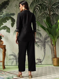 Bani Women Embroidered Shirt With Trousers Co-Ords
