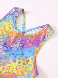 YK Girls Printed Top with Trousers