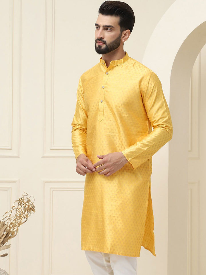 SOJANYA Motif Etnik Tenunan Rekaan Band Kolar Kurta Lurus