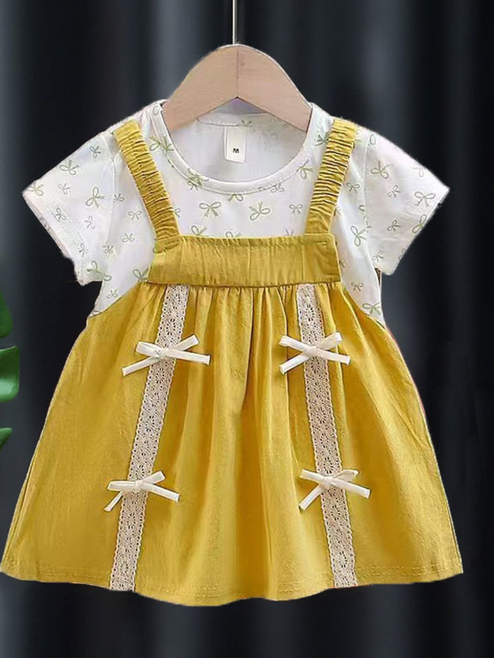 YK Pinafore Dress
