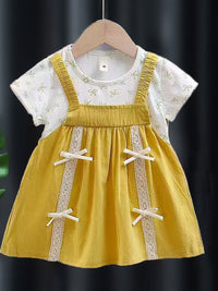 YK Pinafore Dress