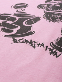 Being Human Men Graphic & Brand Logo Print Pure Cotton T-shirt