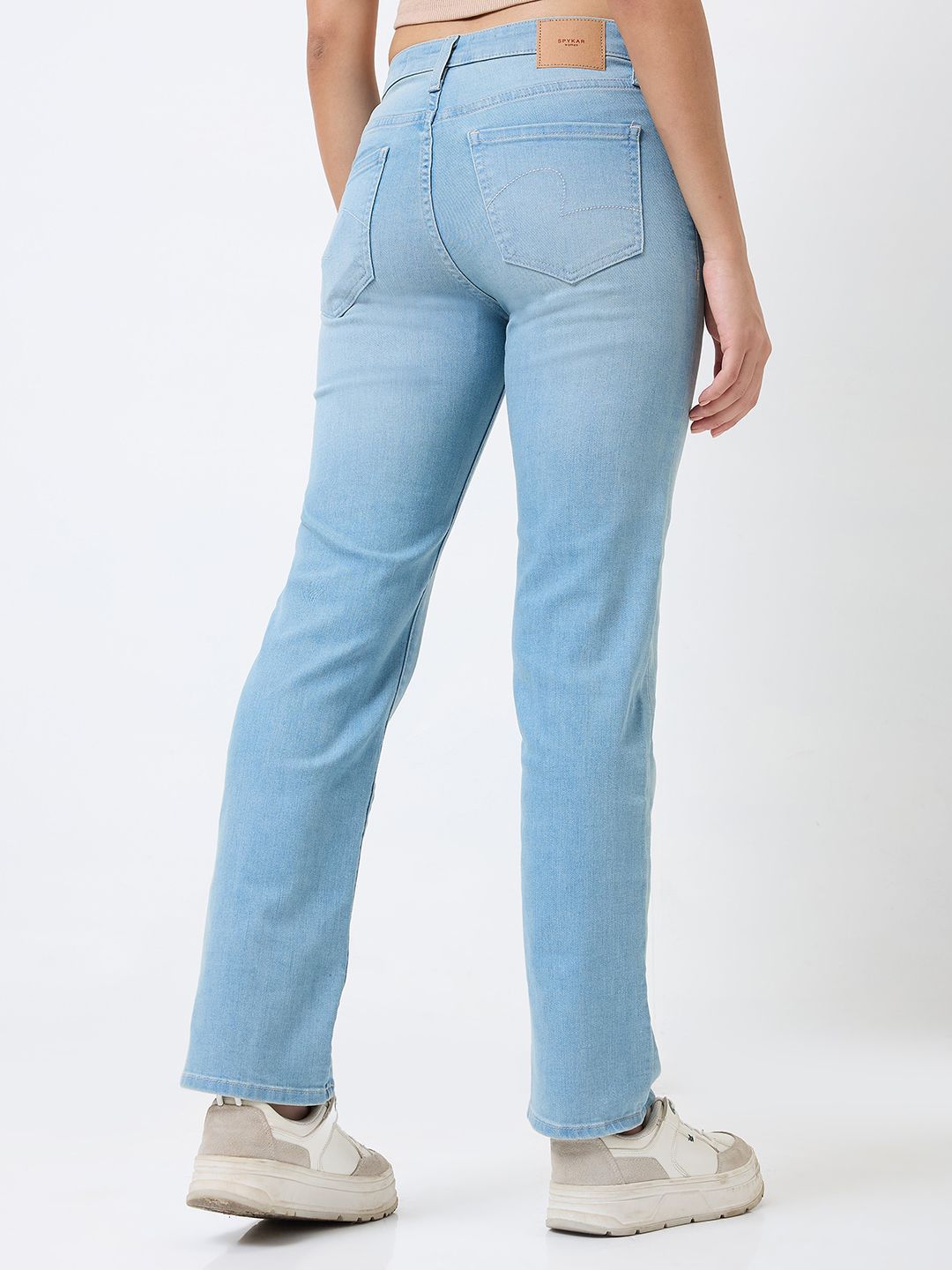 SPYKAR Women Slim Fit Light Fade Jeans
