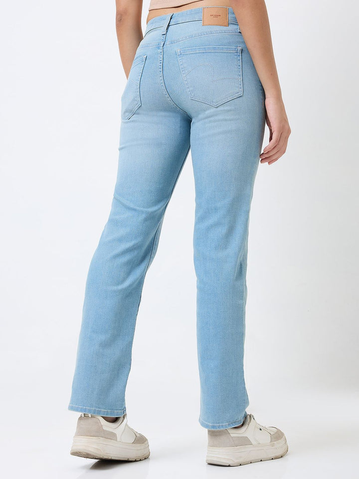 SPYKAR Women Slim Fit Light Fade Jeans