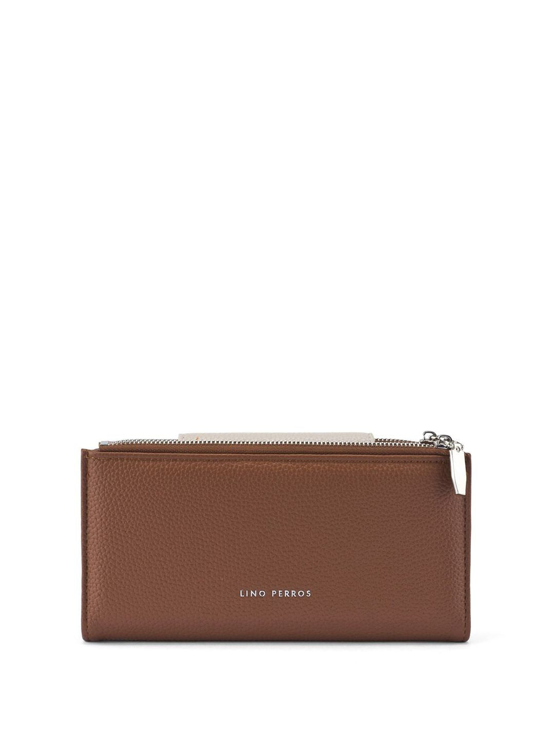 Lino Perros Avril Luxe Women Zip Detail Two Fold Wallet