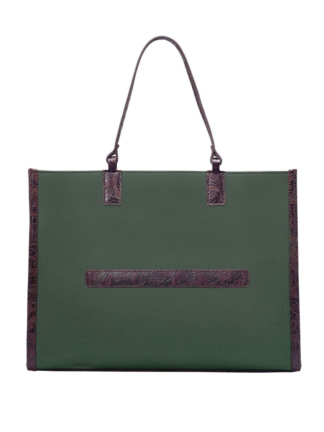 Lino Perros Structured Shoulder Bag With Padded Laptop Sleeve