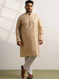 SOJANYA PLUS Men Floral Kurta