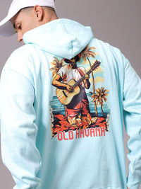 The Indian Garage Co Men Printed Hooded Sweatshirt