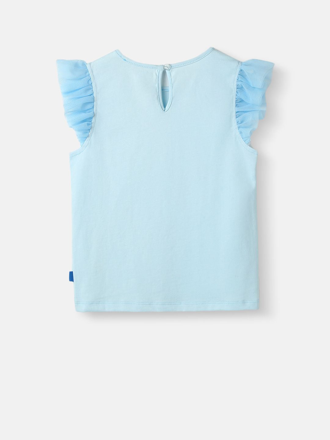 Nauti Nati Girls Pure Cotton Top With Skirt