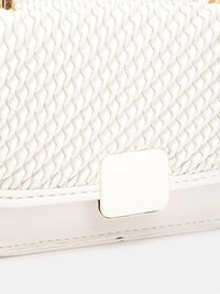 DressBerry Textured Structured Satchel