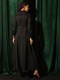 RAREISM Women Printed A-Line Maxi Dress