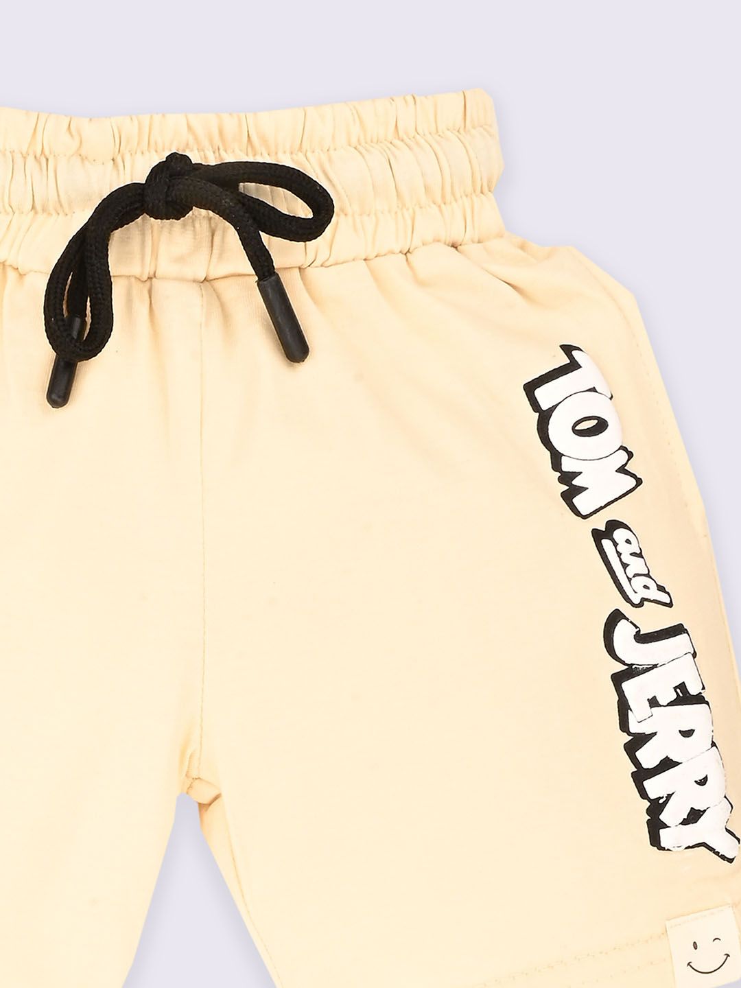 Happy Faces Boys Tom & Jerry Printed Cotton Shorts