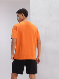 HRX by Hrithik Roshan Brand Logo Print Training T-shirt