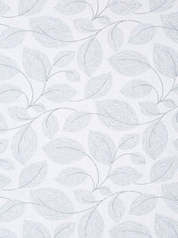 KLOTTHE White Floral Printed 400 TC Kapas Tulen Cadar Super King Dengan 2 Sarung Bantal