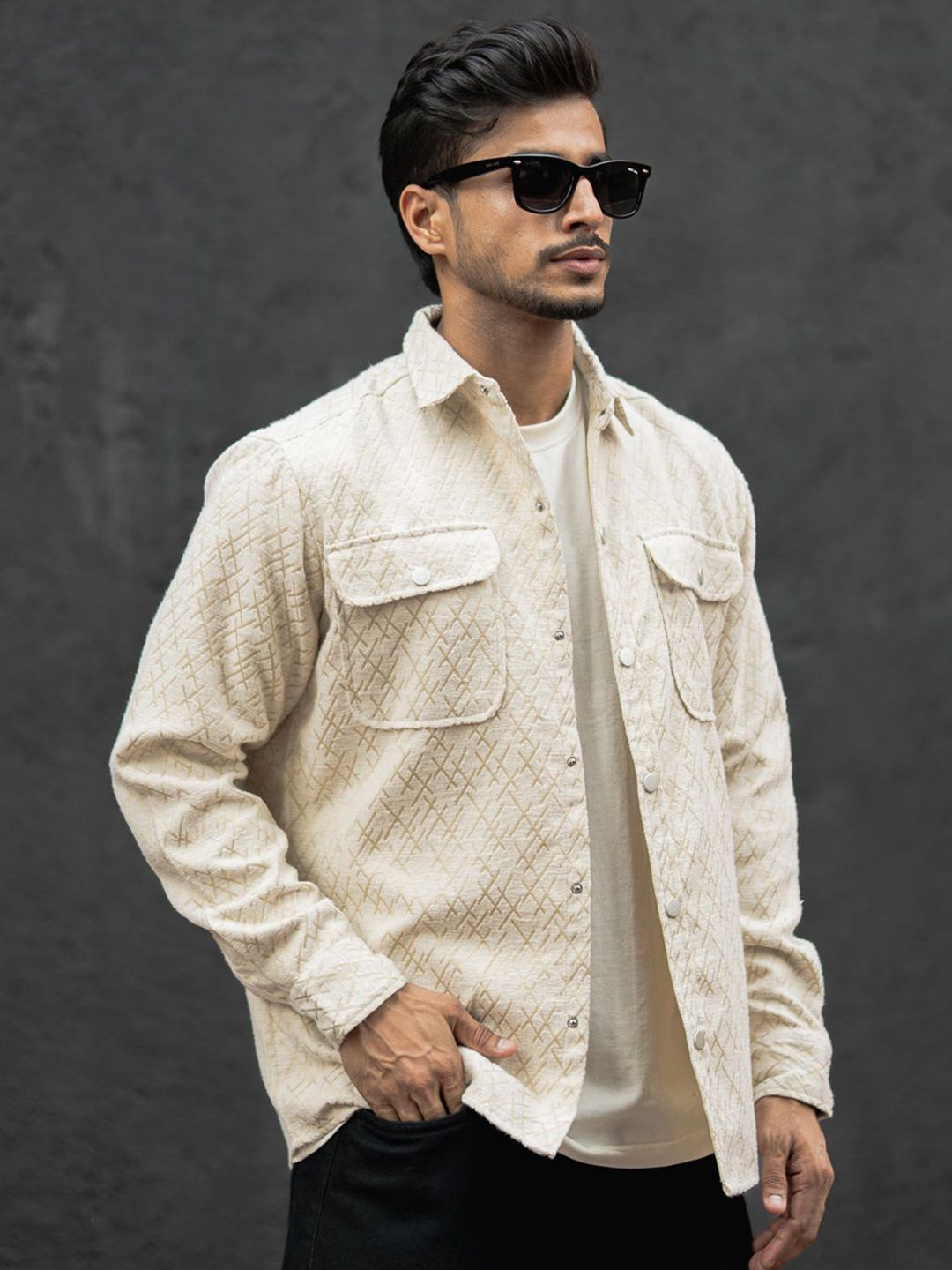 Powerlook Men Opaque Casual Shirt