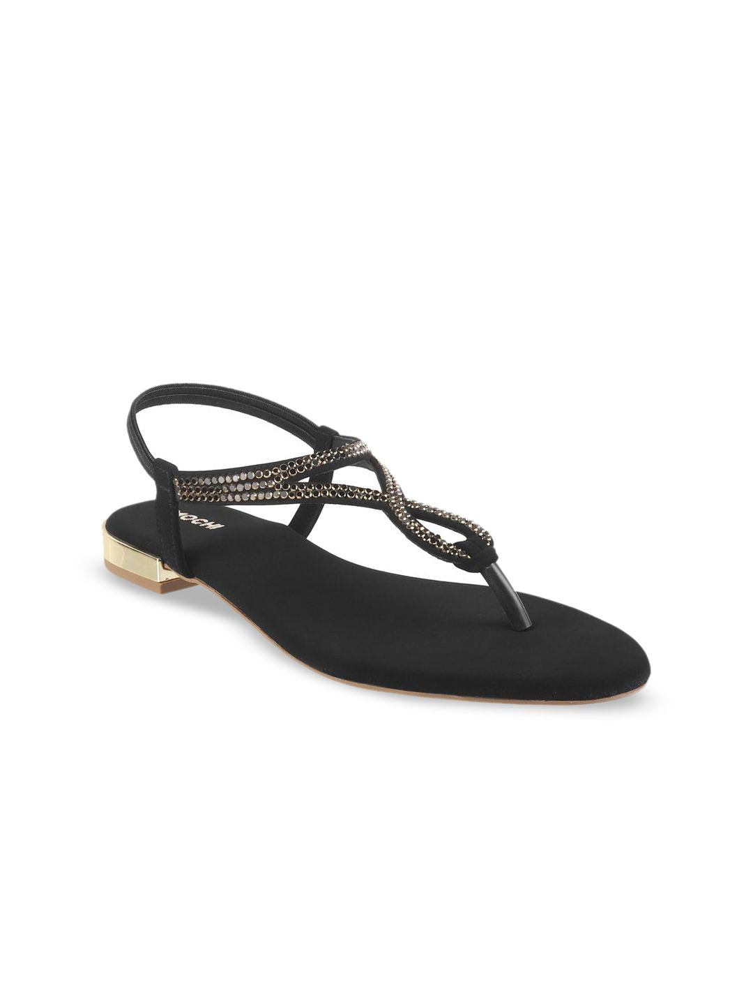 Mochi Embellished Block Heel Sandals
