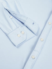 Thomas Scott Men Premium Spread Collar Solid Slim Fit Casual Shirt