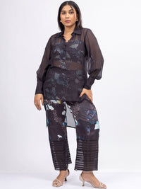 Baju Atasan Tali Bahu Bercetak Mamicha & Co-Ords