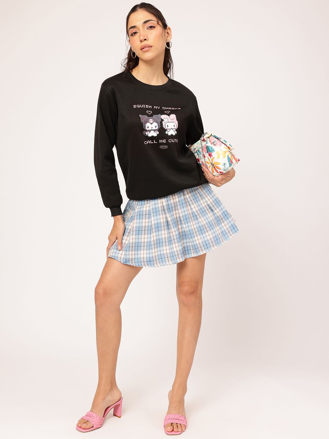 DressBerry Graphic Printed Sweatshirt