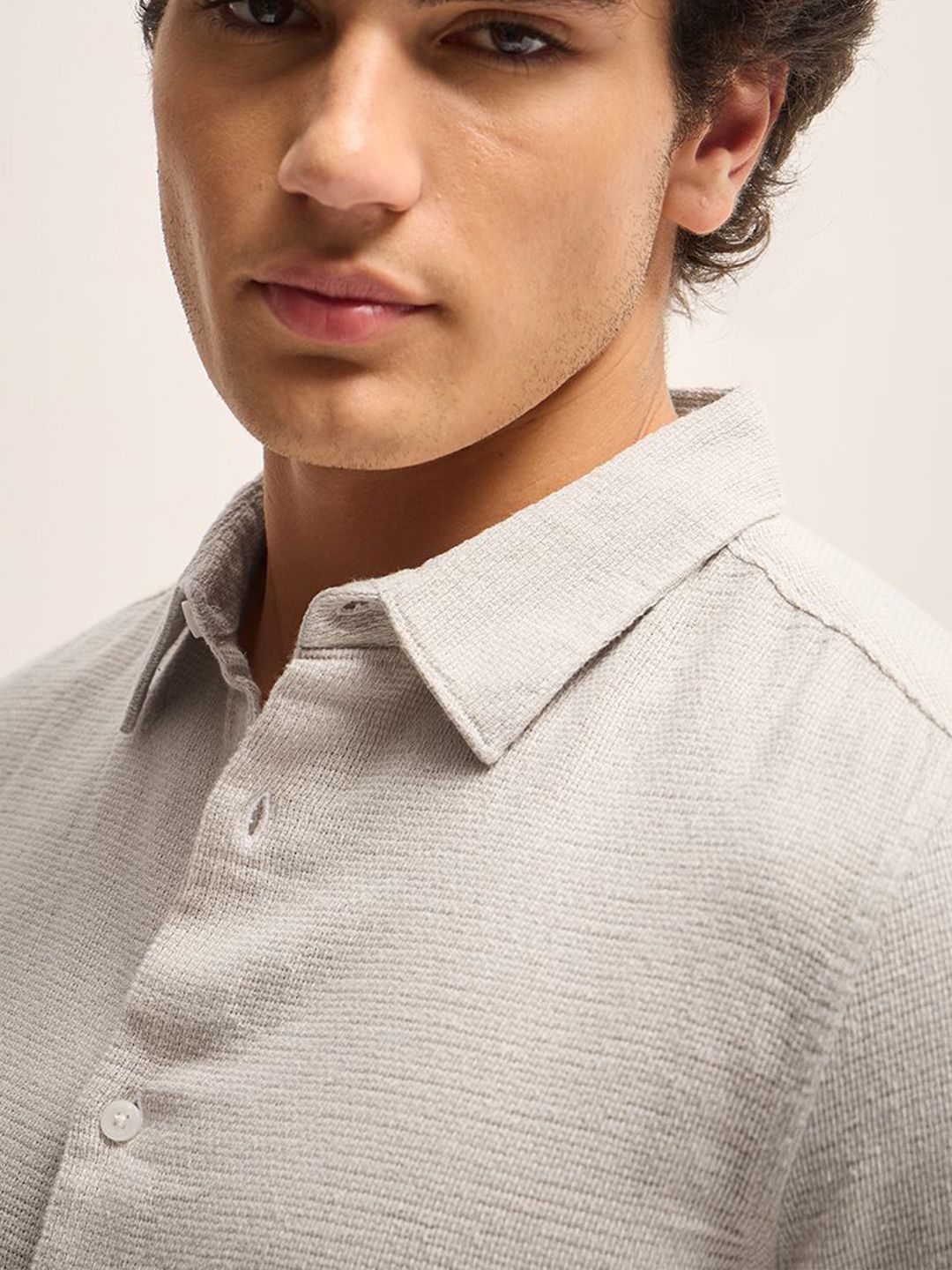 THE BEAR HOUSE Men Slim Fit Opaque Casual Shirt