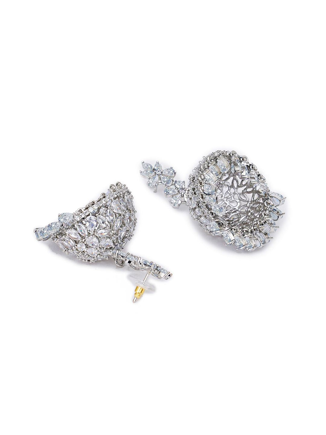 Karatcart Anting -anting Jhumkas Kontemporari